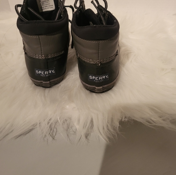 Sperry Rubber Boots Kids Size 2 - Picture 4 of 5